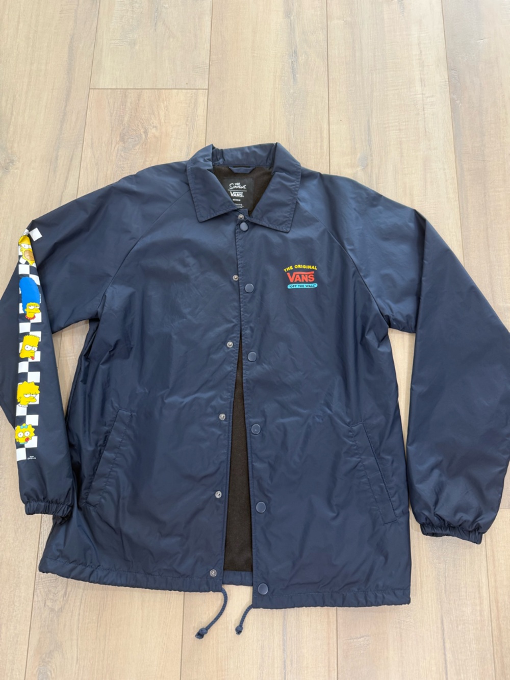 Vans/ Simpson collab Windbreaker lined jacket